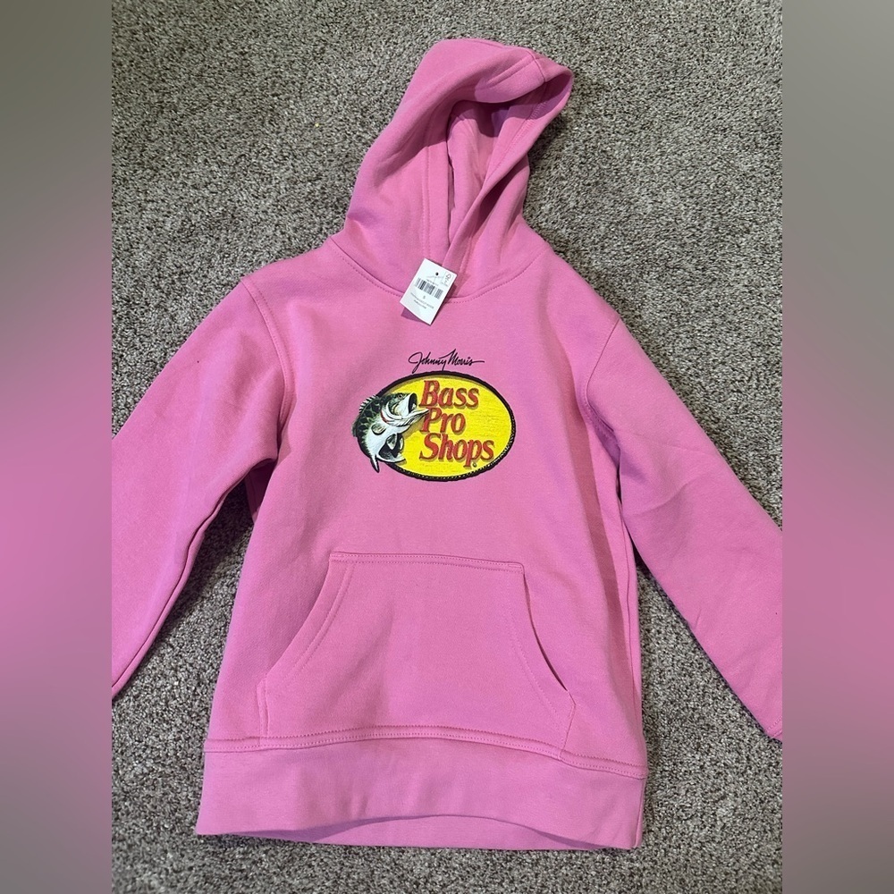Kids bass pro hooded sweatshirt - Picture 2 of 4